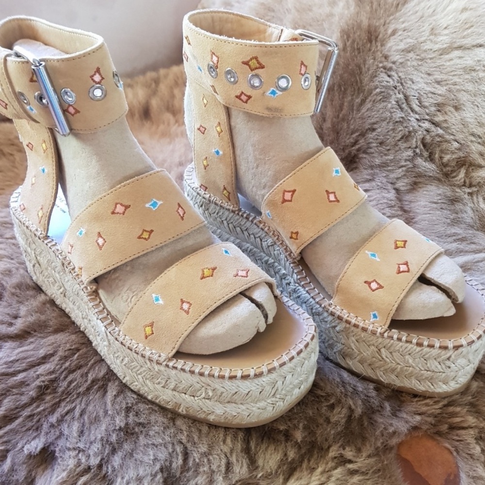 Rag & Bone Tara Tan Espadrilles
